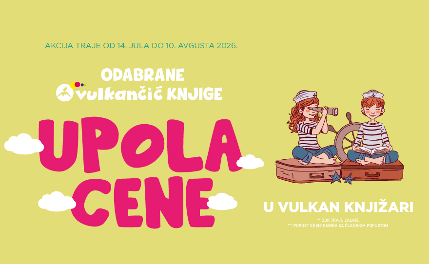Knjižare Vulkan – Odabrane knjige za decu upola cene