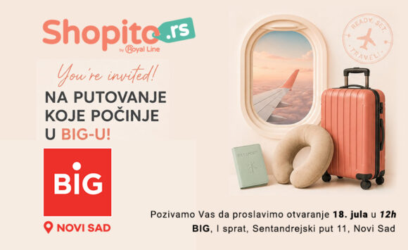 ✈️ Novo mesto odakle počinju vaša putovanja!