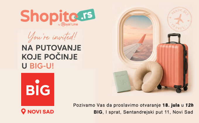 ✈️ Novo mesto odakle počinju vaša putovanja!