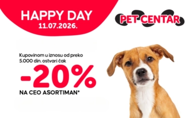 Pet Centar – Happy day 11.07.2026.