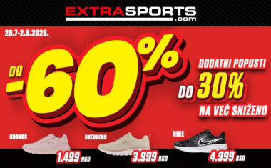 POPUSTI DO -60%, DODATNIH DO -30% NA VEĆ SNIŽENO