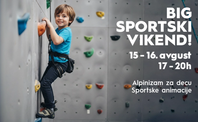 🤸 BIG SPORTSKI VIKEND, 15-16. avgust🤸