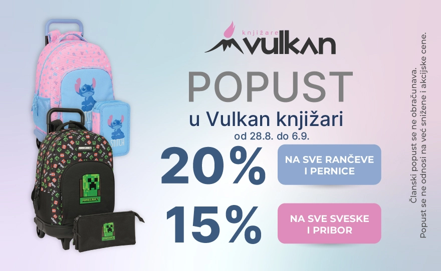 Popusti na rančeve, pernice, sveske i sitan pribor – Vulkan
