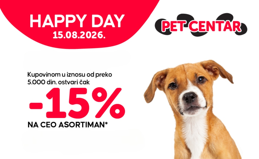 Happy day u Pet centar radnji!
