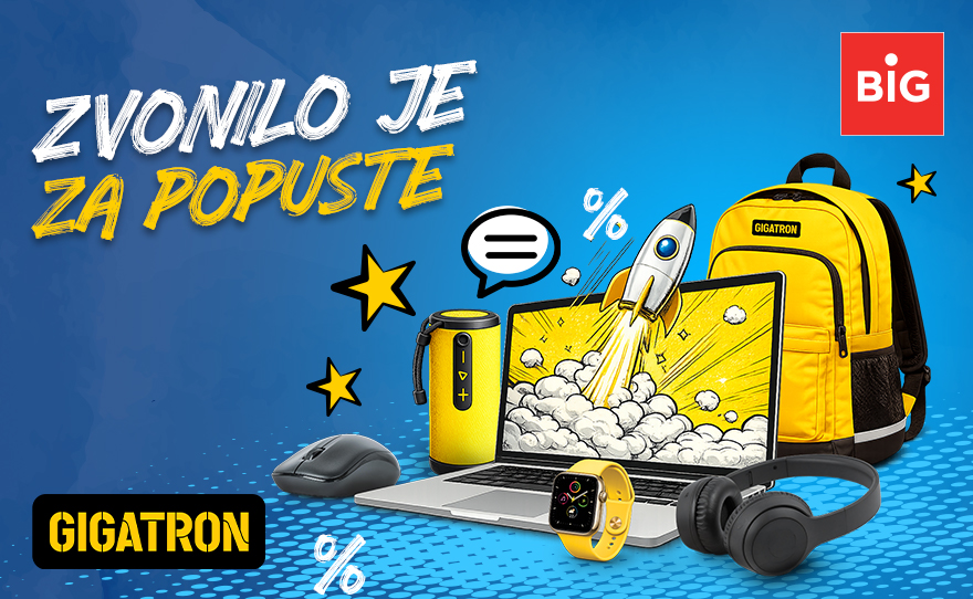 Gigatron – Zvonilo je za popuste!