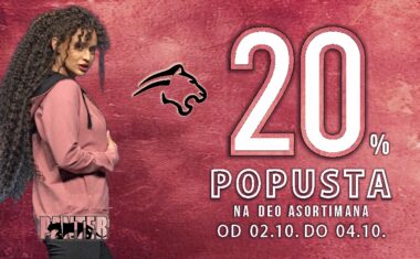 Panter – -20% na deo asortimana…