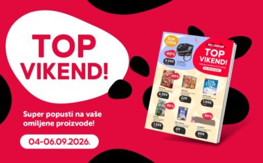 Pet Centar – ISKORISTITKE TOP VIKEND