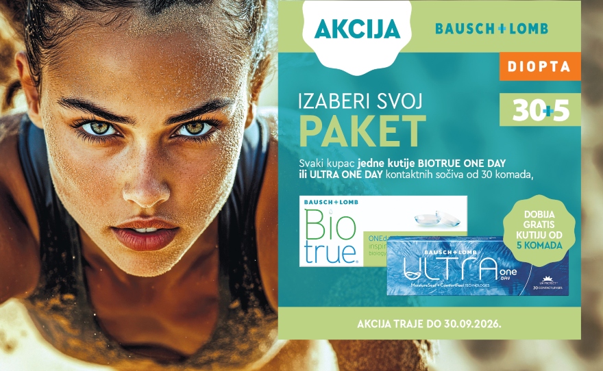 Diopta – Posebna BAUSCH + LOMB ponuda! 👁️