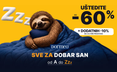 Dani spavanja u Dormeo home prodavnici!