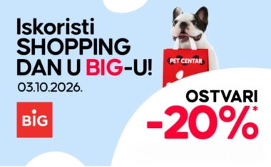 SPECIJALNA PONUDA: PET CENTAR shopping dan