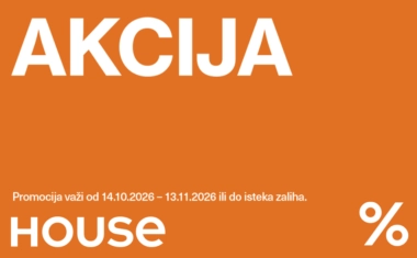 HOUSE – AKCIJA DO -50%