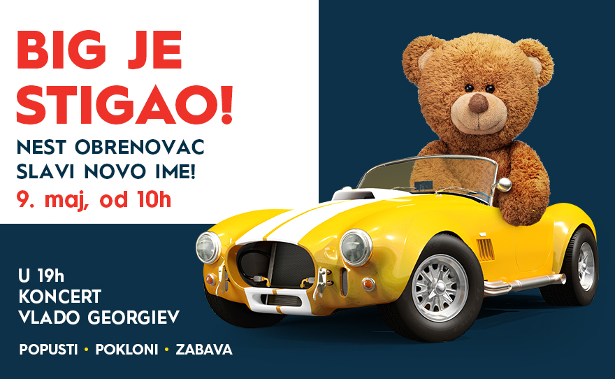 Otvaranje BIG OBRENOVAC centra! 🤩