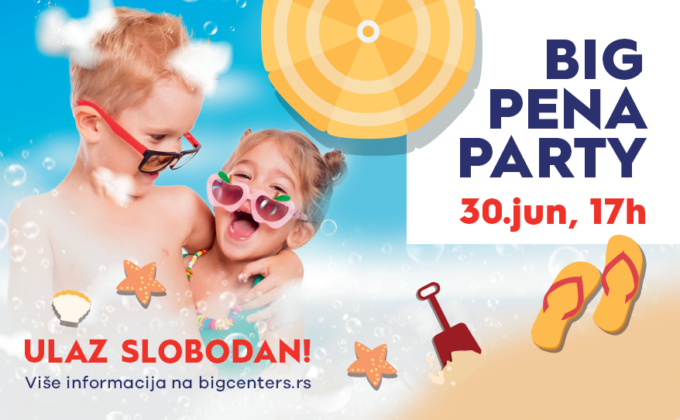 🥰 BIG PENA PARTY, 30. jun od 17h 🥰