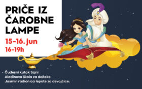 ️ PRIČE IZ ČAROBNE LAMPE 15-16. jun, 16-19h 🧞♂️