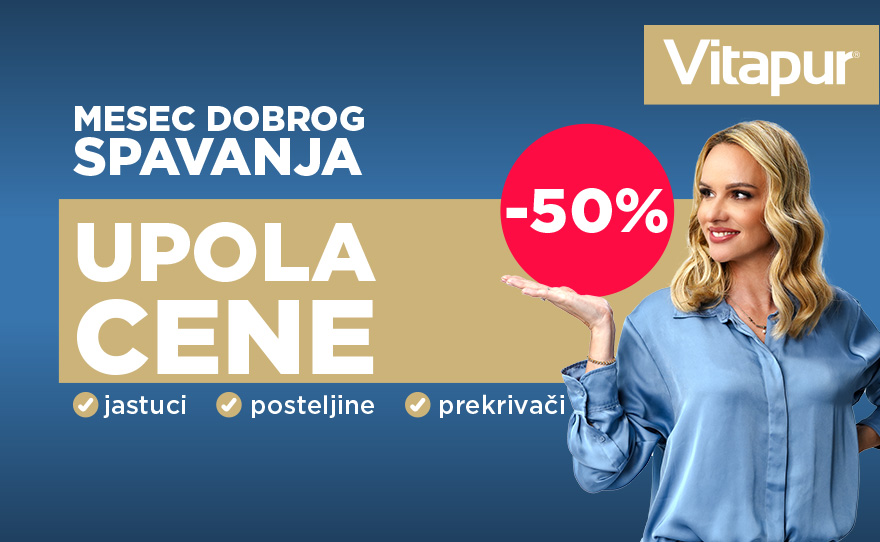Mesec Dobrog Spavanja – Sniženje do 50% na Vitapur proizvode!