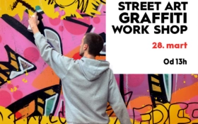 STREET ART GRAFFITI WORKSHOP | 28. MART