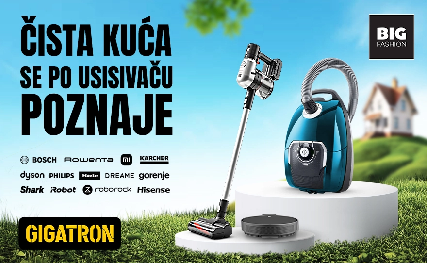 Gigatron – Čista kuća se po usisivaču poznaje