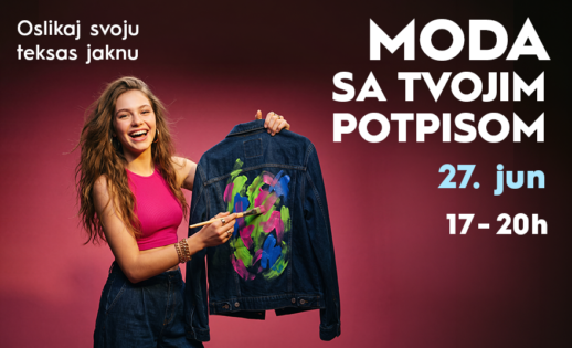 MODA SA TVOJIM POTPISOM | 27. jun | 17–20h 🎨👕
