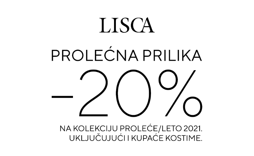 LISCA – KOLEKCIJA PROLEĆE/LETO 2021