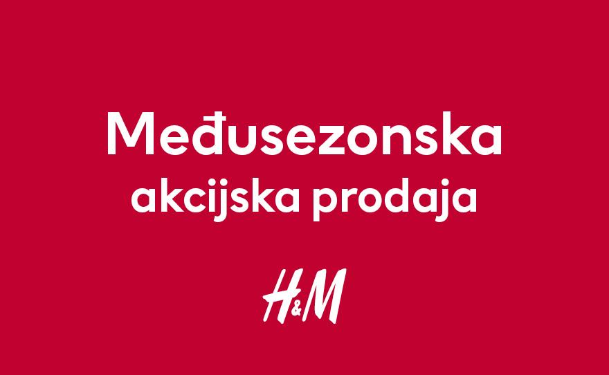 Prolećni popust do 50% u H&M prodavnici