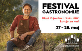 🍴 FESTIVAL GASTRONOMIJE, 27 – 28. maj od 10-20h 🍴