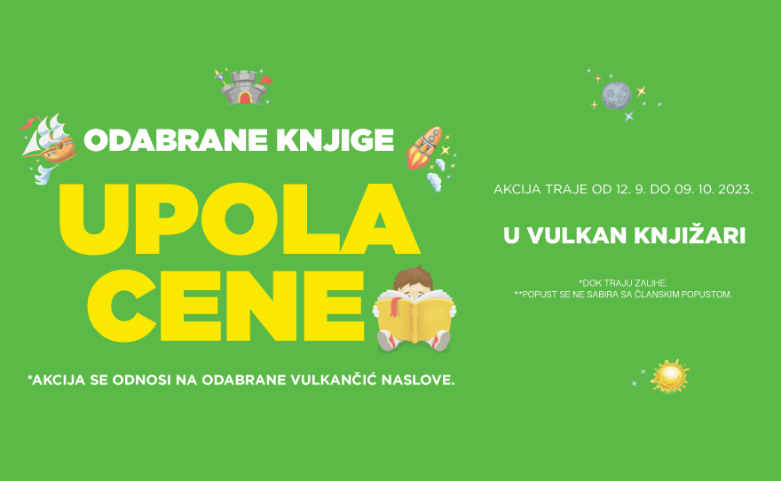 Odabrana Vulkančić izdanja su snižena 50%