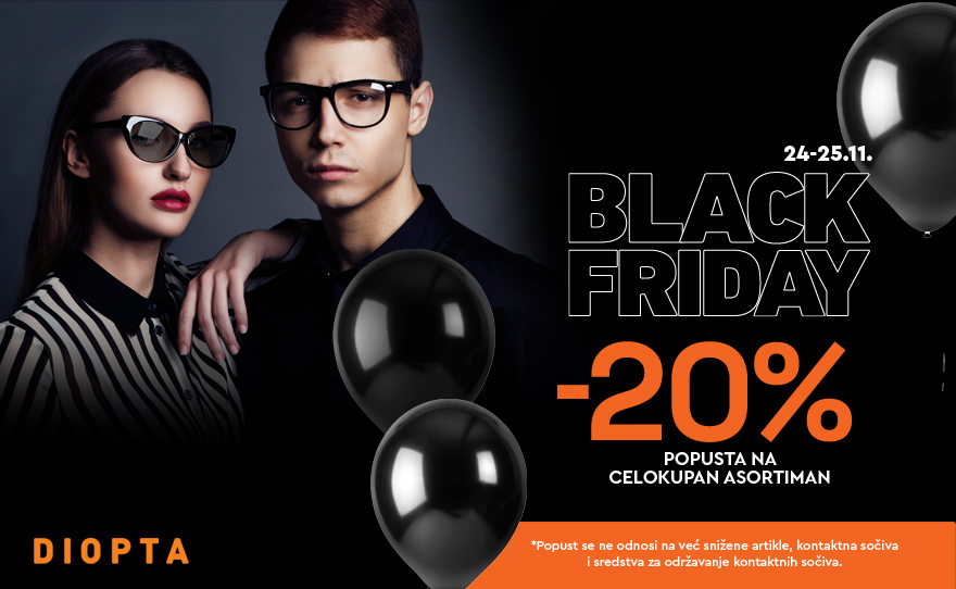 🖤🧡BLACK FRIDAY U DIOPTI🧡🖤