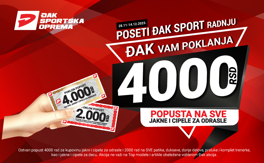 Đak poklanja 4000 popusta
