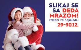 🎅 SLIKAJ SE SA DEDA MRAZOM, 29-30. decembar! 🎅🏻