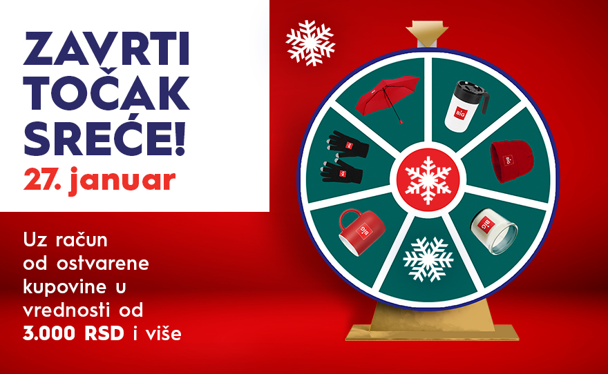 🎡 ZAVRTI TOČAK SREĆE, 27. januar 🎡