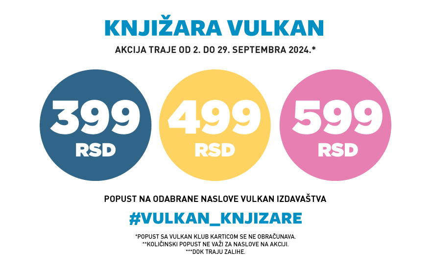 📚 Nova akcija je počela u Vulkan knjižari u našem centru!