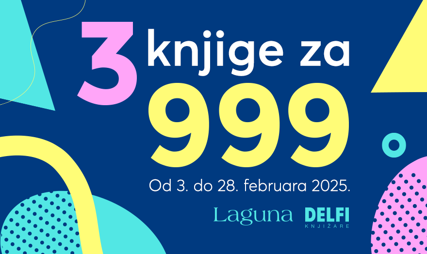 Sjajan izbor knjiga na akciji „3 za 999“