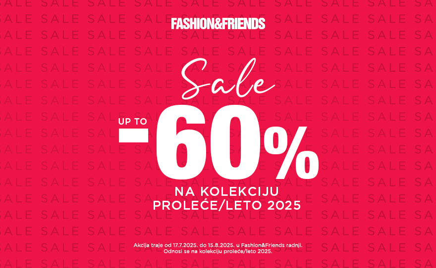 Fashion&Friends vam donosi nove popuste i to do 60%