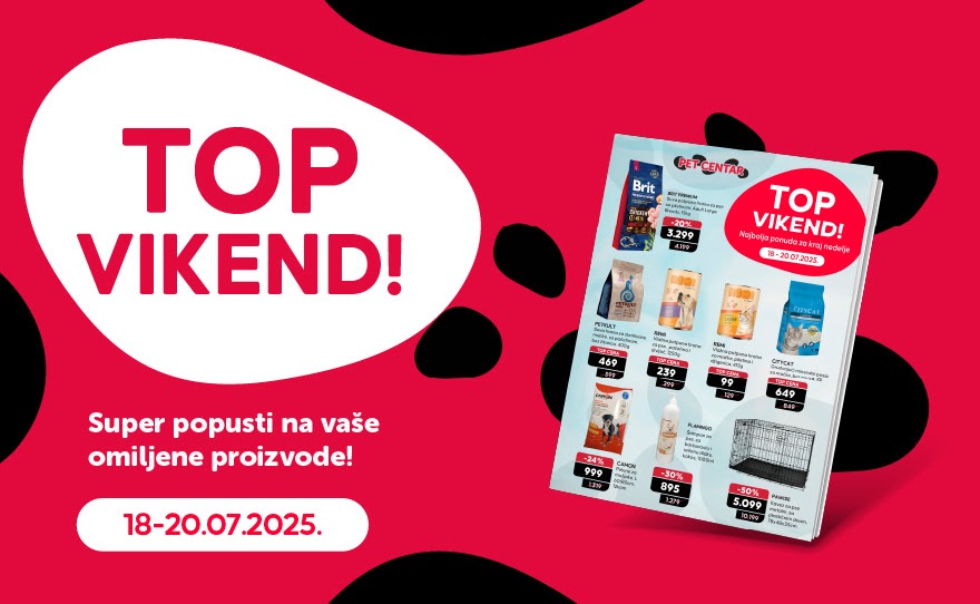 š TOP VIKEND U PET CENTRU! š