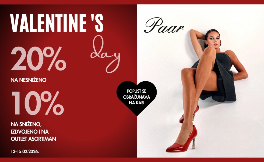 Paar Shoes – Dan zaljubljenih