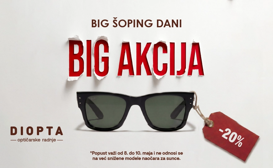 DIOPTA BIG ŠOPING DANI! 😎🛍️