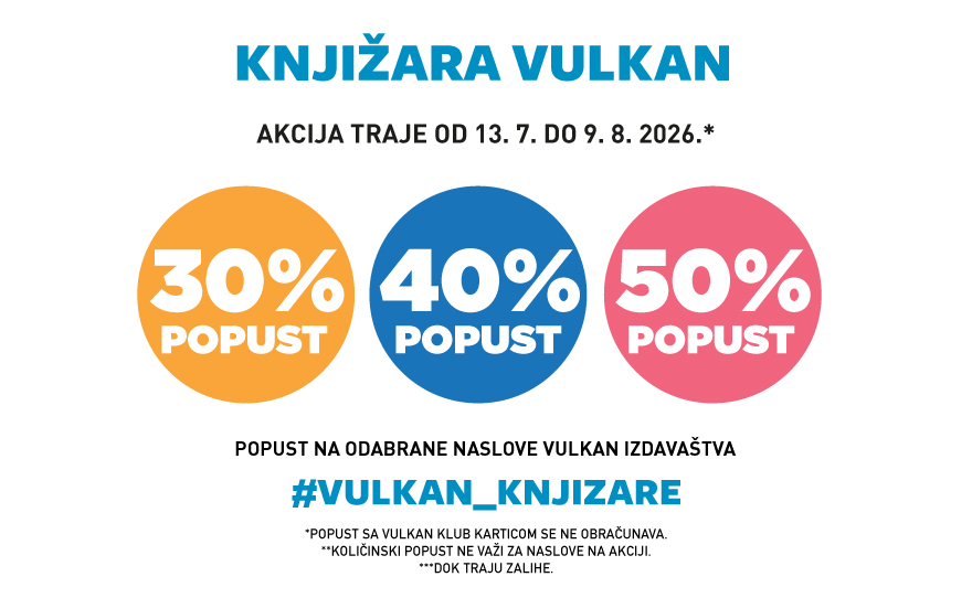30%, 40% i 50% popusta na odabrana Vulkanova izdanja