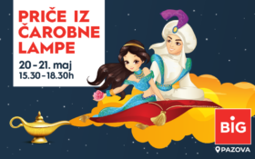🧞♂️ PRIČE IZ ČAROBNE LAMPE 6-7.5, 15.30-18.30h 🧞♂️