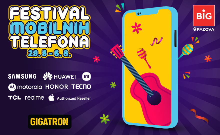 Festival mobilnih telefona u Gigatronu