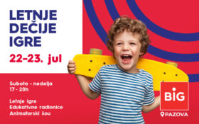 BIG DEČIJE IGRE, 22-23. JUL, 17-20h ⚽🏀🥎