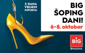 🛍️BIG ŠOPING DANI, 6-8. oktobar🛍️