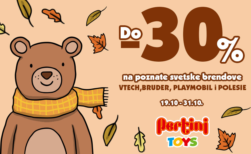 Do -30% u Pertini radnjama od 19. do 30. oktobra