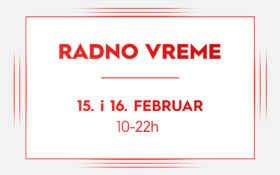 Radno vreme za Sretenje