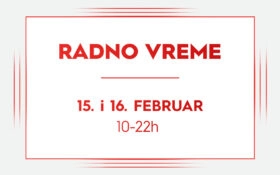 Radno vreme za Sretenje