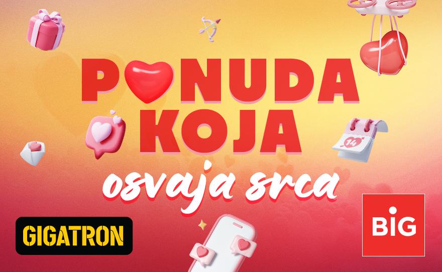 Ponuda koja osvaja srca ❤️ Gigatron