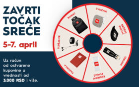 🎡 ZAVRTI TOČAK SREĆE! 5-7. april 🎡