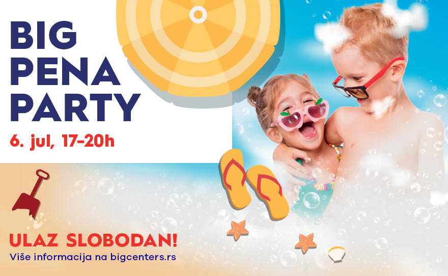 🥰 BIG PENA PARTY, 6. jul od 17h 🥰