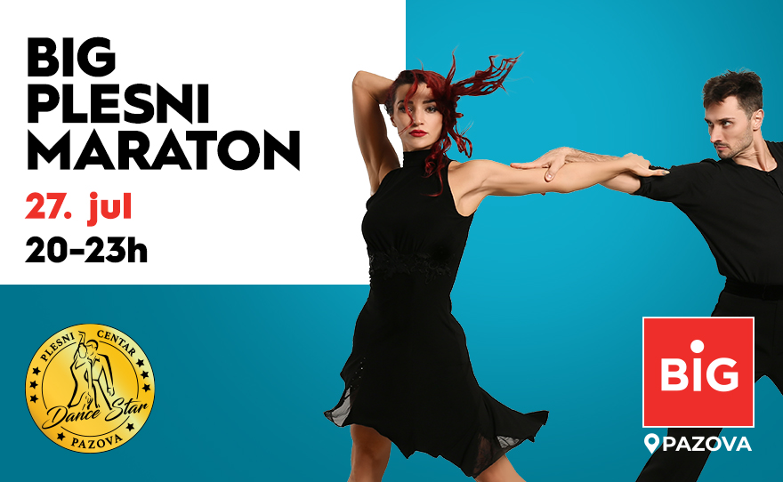 BIG PLESNI MARATON – 27. jul, 20-23h🕺💃