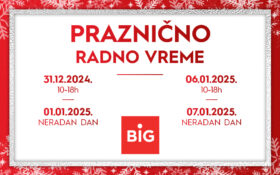 BIG Pazova – Radno vreme