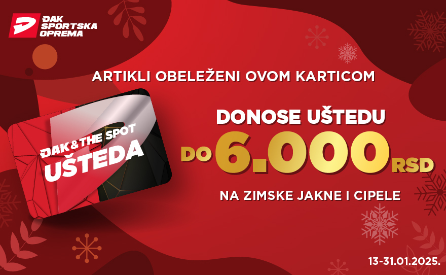 ❄️Đak ušteda – do 6000 rsd popusta na zimske jakne i cipele!❄️